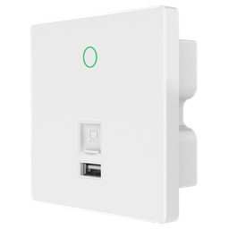 [WIFI4-AP300-INWALL-N // B-1-2] Prise RJ45 WIFI