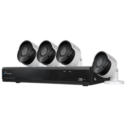 [NV-KIT41-4CAM-5M] PACK 4 caméras NIVIAN IP 5 MP
