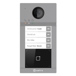 [SF-VI112-IPW-4MF] Visiophone SAFIRE IP pour 4 appartements