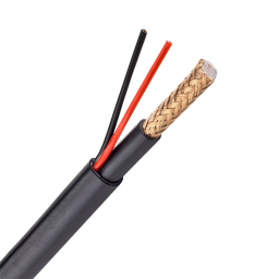[RG59P-100-LSZH] Bobine de câble 100 m RG59 + alimentation