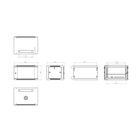 RACK-6UF / Armoire rack pour mur