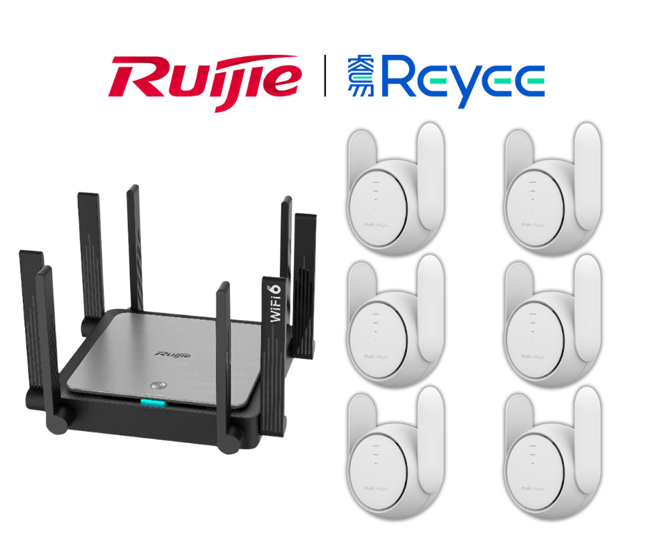 PACK Reyee Gigabits Wi-Fi 6 Mesh 6/ PACKREYEE-WIFI6-6