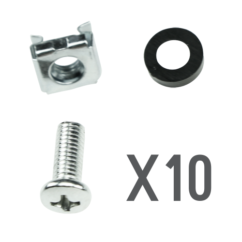 Pack 10 vis pour Racks / CN-M6