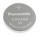 [BATT-CR2450] Pile CR2450 Panasonic Voltage 3.0 V Lithium