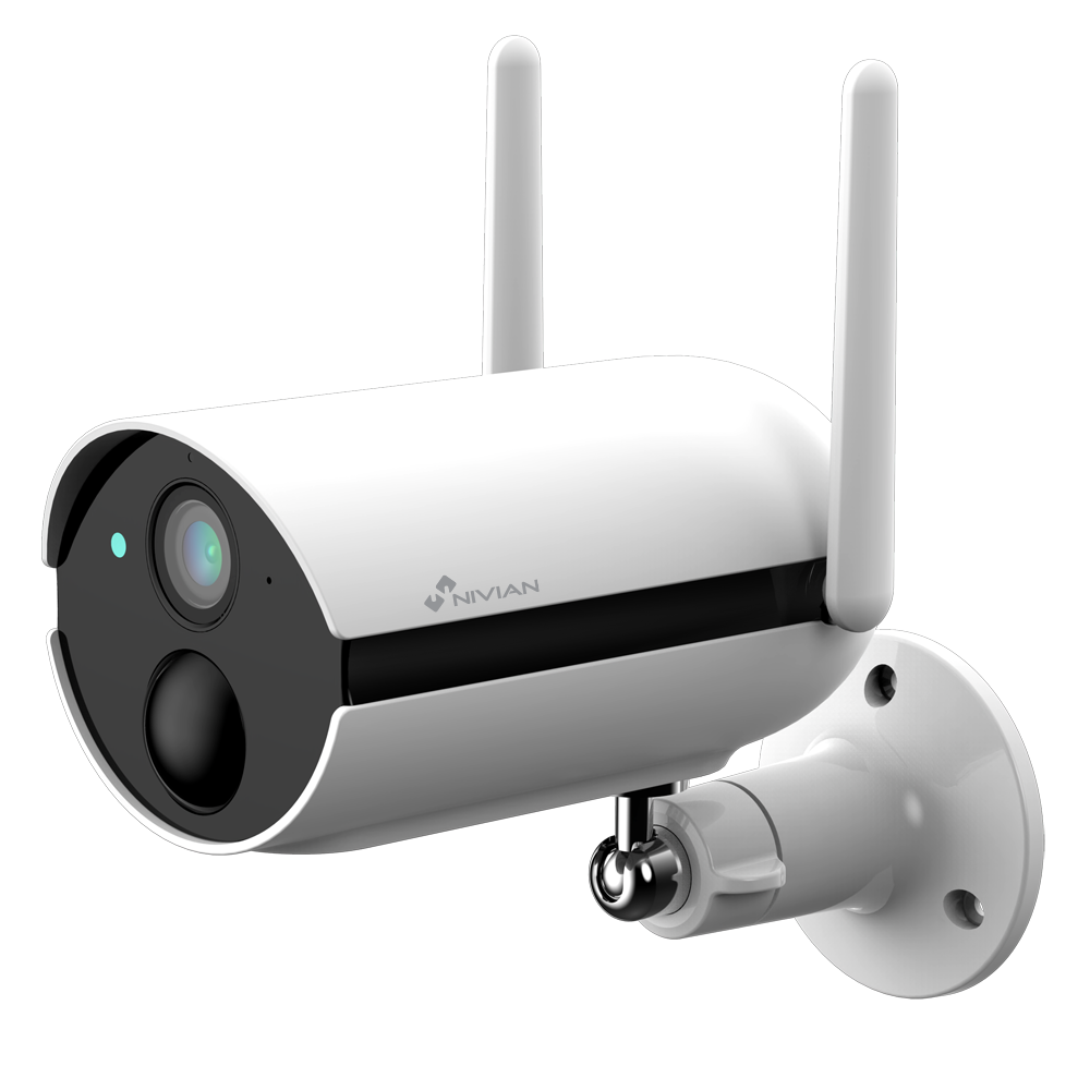 Nivian Caméra Extérieur Wi-Fi 1080p (IPC-05-BAT)