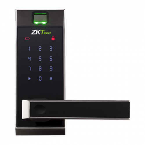 Serrure intelligente ZKTeco Empreintes digitales, clavier et Bluetooth
