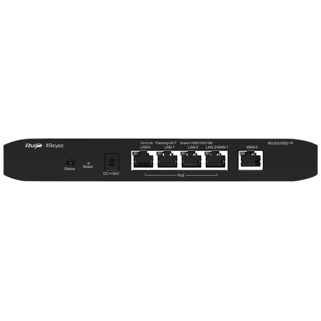 Routeur PoE contrôleur administrable / RG-EG105G-P