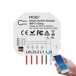 Module 4 Canaux Wi-Fi MOES / MS-104D