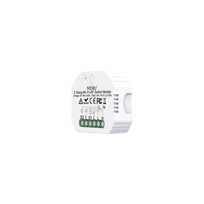 Module 2 Wi-Fi + ZigBee canaux MOES / MS-104B