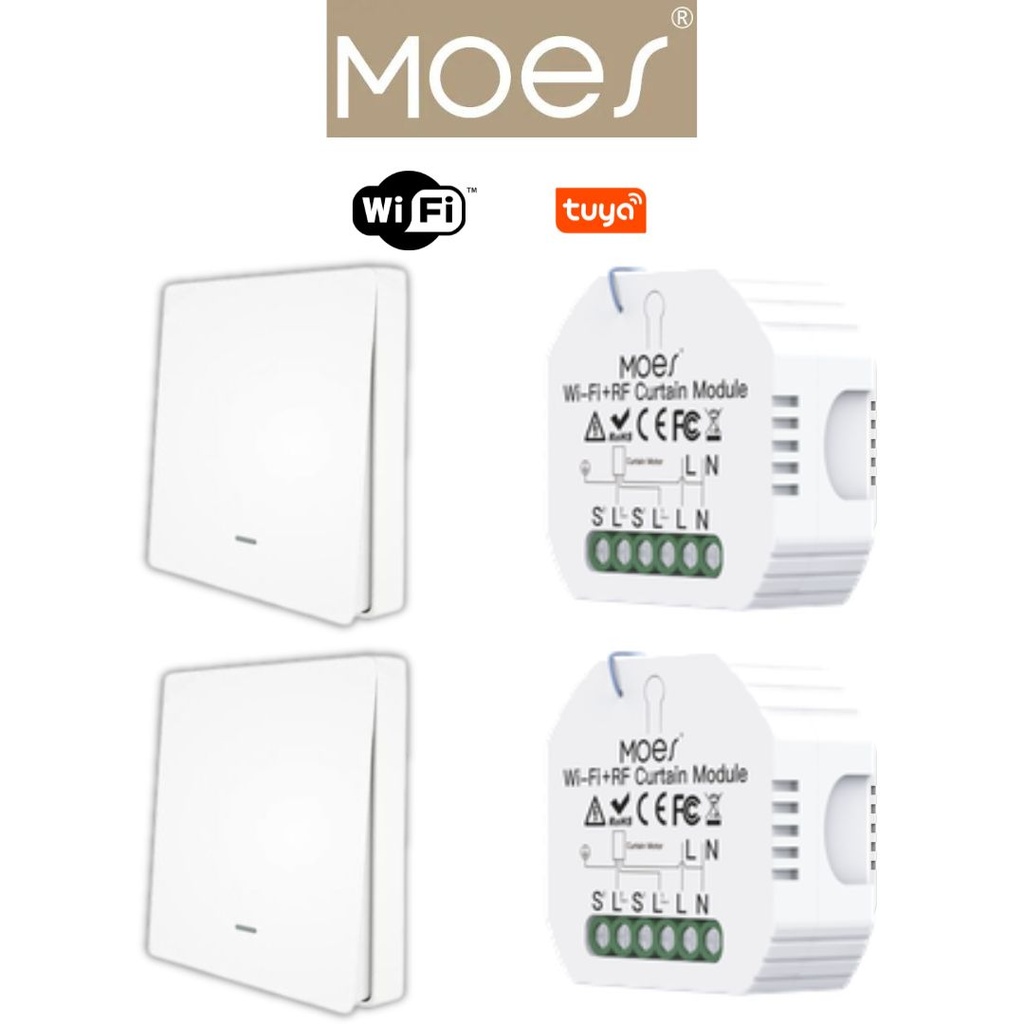Pack 2 MOES wifi éclairage / PACKMO-ECL-W-2