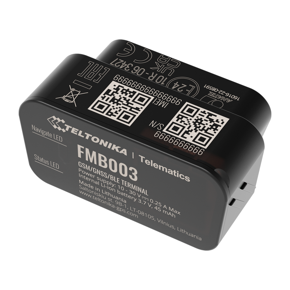 Tracker Teltonika Connexion OBD / TK-FMB003