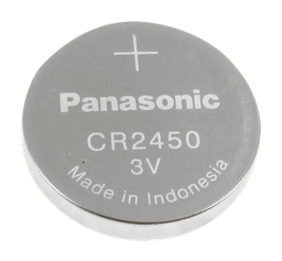 [BATT-CR2450] Pile CR2450 Panasonic Voltage 3.0 V Lithium