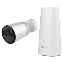 [EZ-BC1-B1] Caméra EZVIZ IP alimentée par batterie avec station de base 2MP 10IR Audio Micro