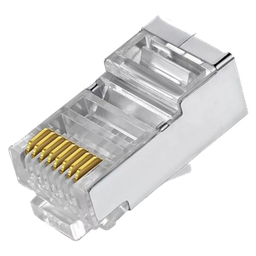 [CON300-FTP5E-EZ] Connecteur RJ45 FTP CAT5E à sertir