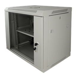 [RACK-9UG] Baie informatique 9U rack de 19" blanche pour mur / RACK-9UG