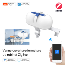 [ZVALVE-2 / ZV-QY-EU] Contrôleur de vanne d'arrêt de gazoduc d'eau  ZigBee / ZV-QY-EU