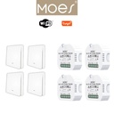 Pack 4 MOES wifi éclairage / PACKMO-W-ECL-4