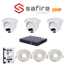 PACK 3 CAMERA SAFIRE SMART 2MP-IP / PACK-SFSMART-IP-3-2MP