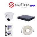 PACK 1 CAMERA SAFIRE SMART 4MP-IP / PACK-SFSMART-IP-1-4MP