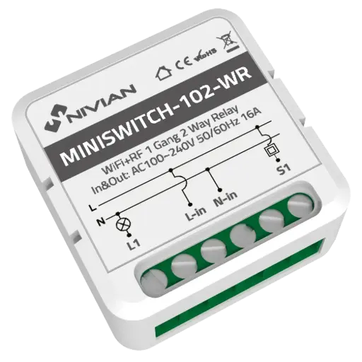 [NVS-MINISWITCH-102-WR] Nivian Passerelle internet