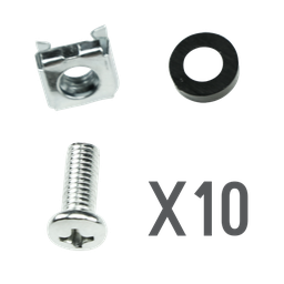 [CN-M6] Pack 10 vis Vis pour Racks / CN-M6