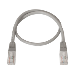 [UTP1-03G] Cordon RJ45 UTP Cat E4 0,3m Gris
