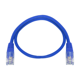 [UTP1-03B] Cordon RJ45 UTP Cat 5E 0,3m Bleu