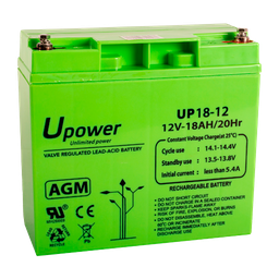 [BATT-1218-U] Batterie AGM 12V 18A