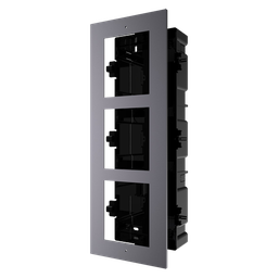 [SF-VIMOD-BF3] Panneau Visiophone frontal et boîtier encastré 3 modules SAFIRE
