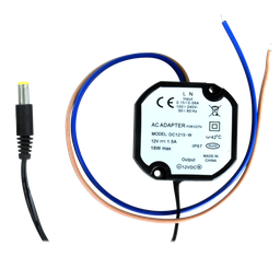 [DC1215-W //  A-18-2-6] Alimentation électronique - 12 V / 1,5A